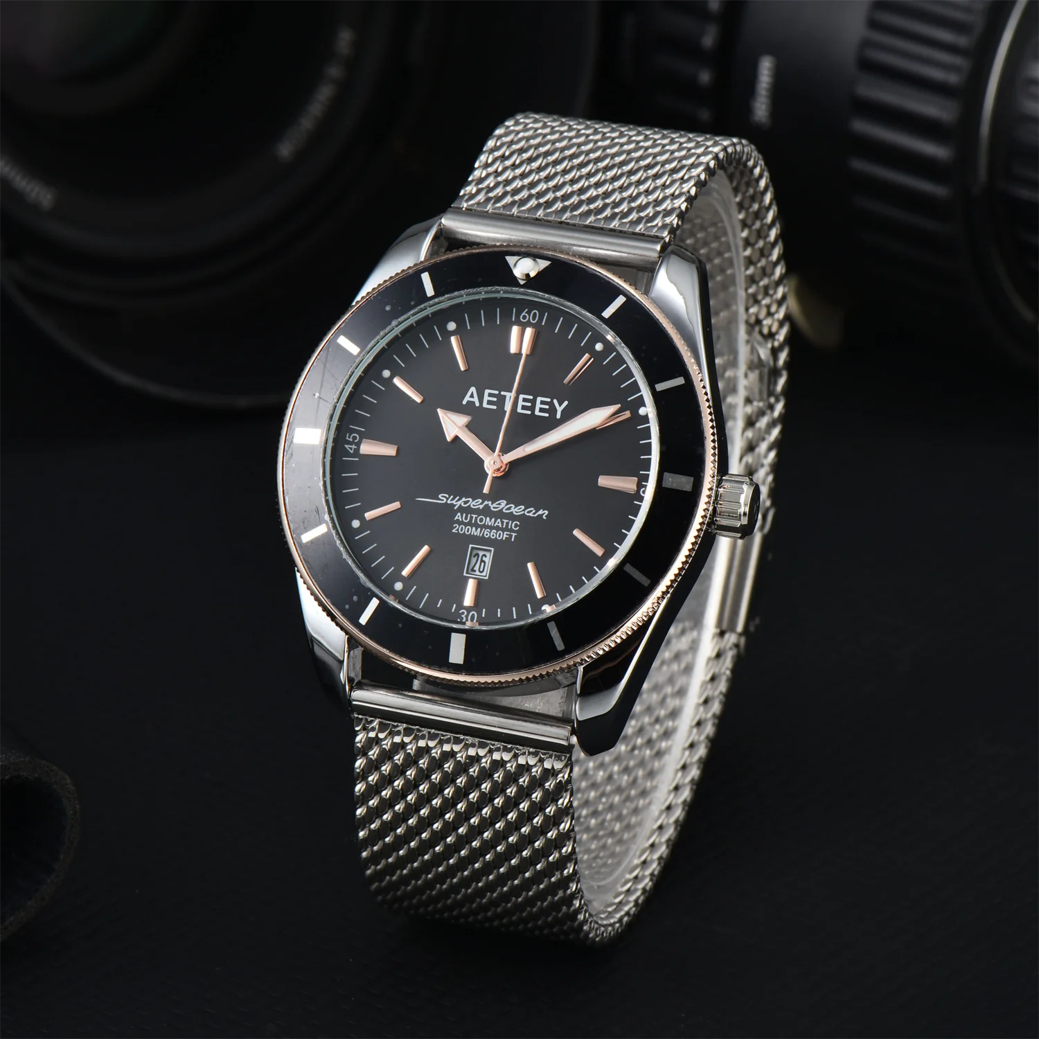 

2024 Luxury Men Watches Original Brand Steel Strap Automatic Date Quartz Wristwatch Daily Waterproof Hot Sale AAA Male Clocks