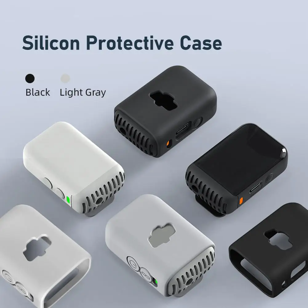 

for dji Mic 2 Silicone Protective Dustproof Shockproof Anti-drop Microphone Cover for dji Mic2 H1a0