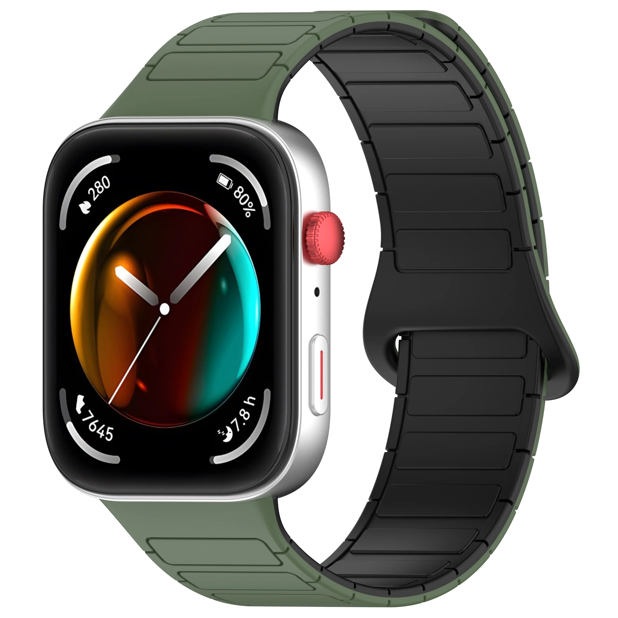 Magnetic Loop Silicone Replacement Strap - Premium Bracelet