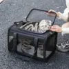 Cat Dog Carrier Bag for Pets Up to 16 Lbs Large Capacity Soft-Sided Cat Bag Animal Carriers Travel Puppy Carry 6