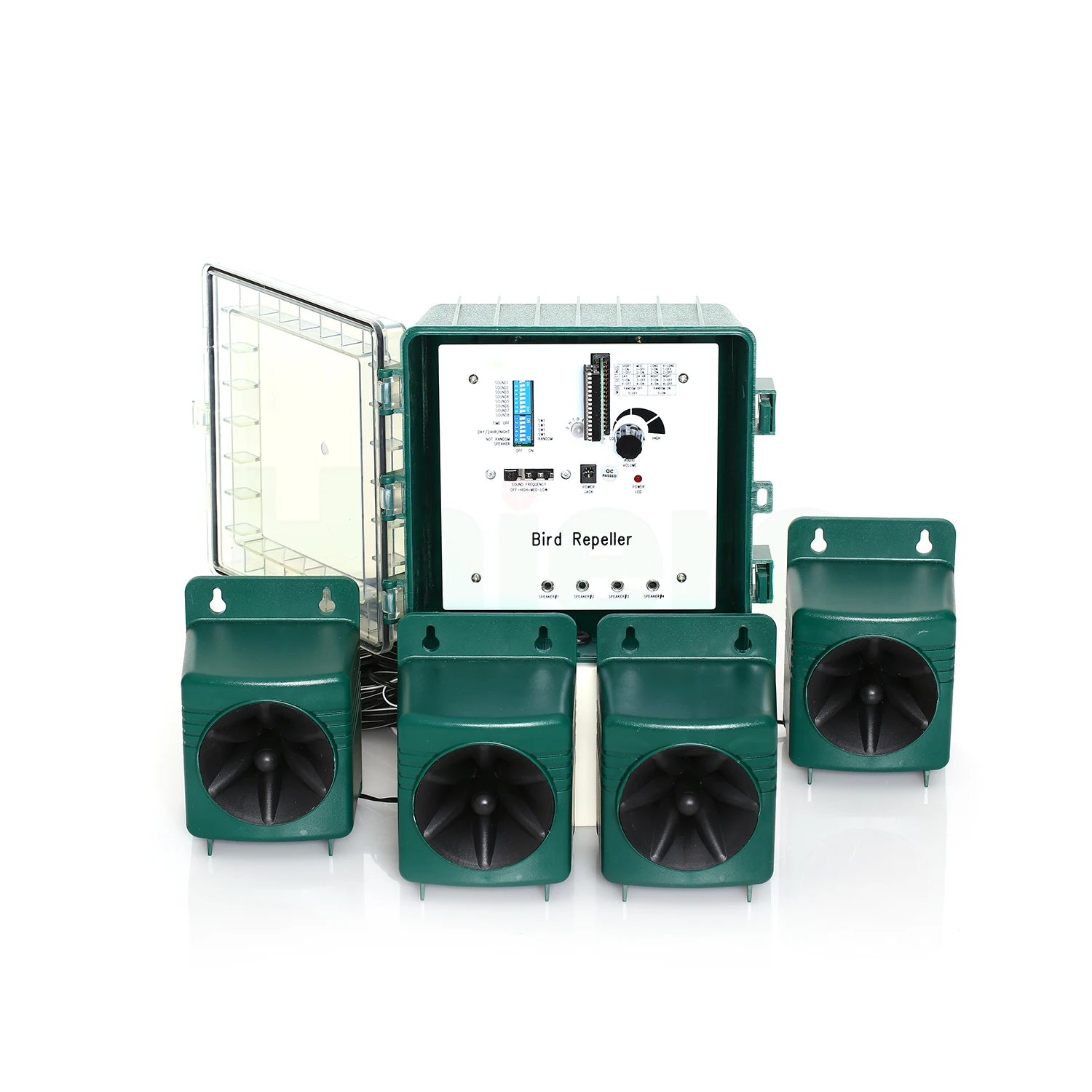 Haierc Pest Control Sonic Pigeon Repeller Repellente Per Uccelli