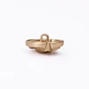 10 Pieces/set Striped Design Metal Buttons for Coats, Dresses and Jackets, Elegant and Simple Gold-coloured Decorative Buttons 6