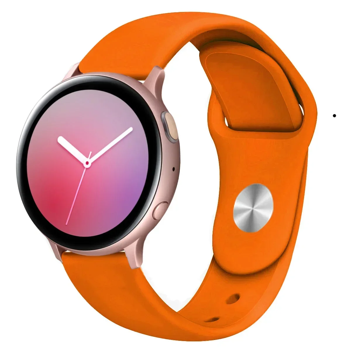 Silicone Sports Strap Replacement Wristband, 22mm