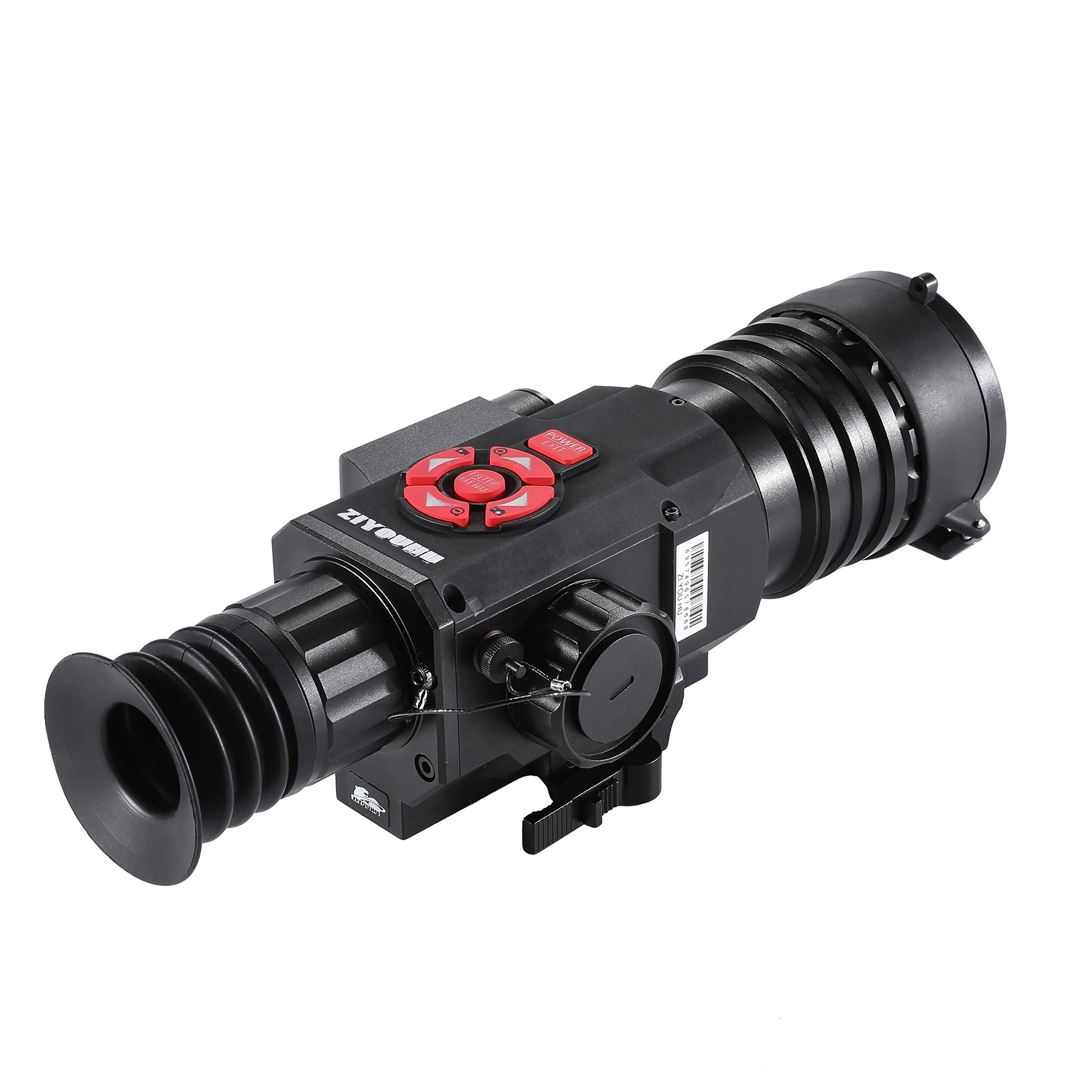 HTS35/55X Laser Ranging Thermal Night Vision Riflescope for Hunting One Click Zero Position Reticle Multi-Function Thermal Scope