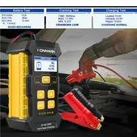 12V Car Charger Battery Tester 5/10A Gel Battery Charger Power Bank Pulse AGM Wet Dry Lead Acid Auto Repair Tools Repair device - Image 5