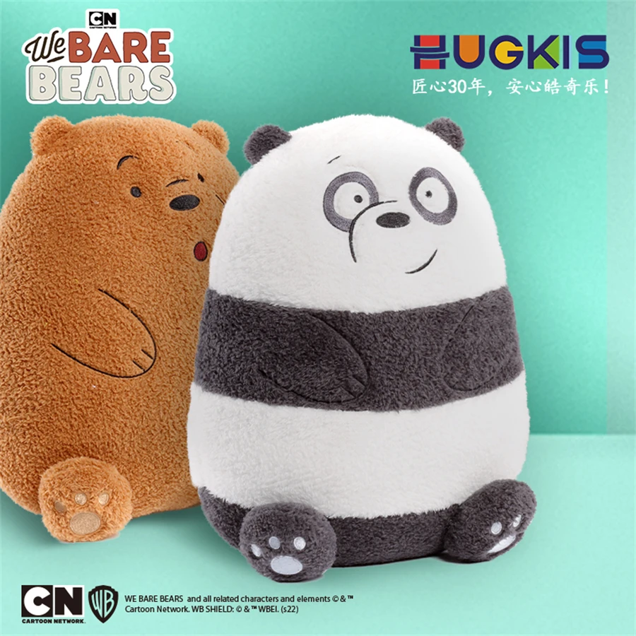We Bare Bears Panda Grizzly Ice Polar Bear Plush Bag Plush Bags