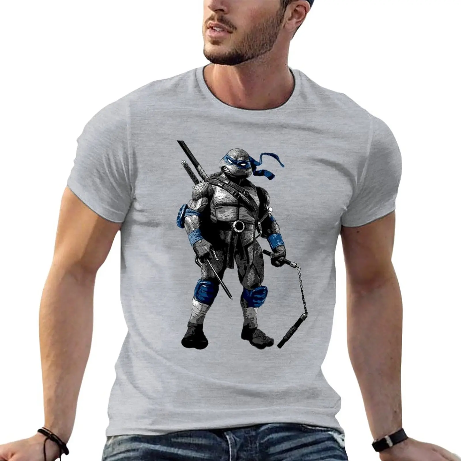 L'Ultimo Classico Della Vendetta Ronin - Leonardo E X27. T-Shirt Estate Top Ragazzi Magliette Uomo Allenamento Camicia