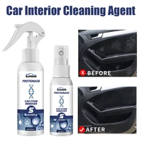 Nettoyant mousse multi-usages pour livres, agent injuste, élimination des taches, mousse, auto, intérieur, outils, fournitures de voiture, 100 ml, 30ml 1