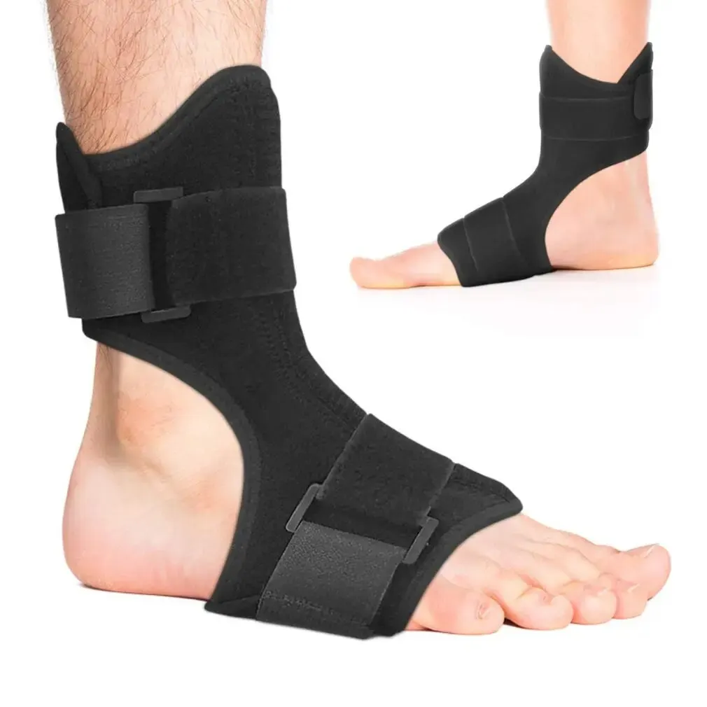 

1Pcs Ankle Support Strap Brace Bandage Foot Guard Protector Adjustable Ankle Sprain Orthosis Stabilizer Plantar Fasciitis Wrap