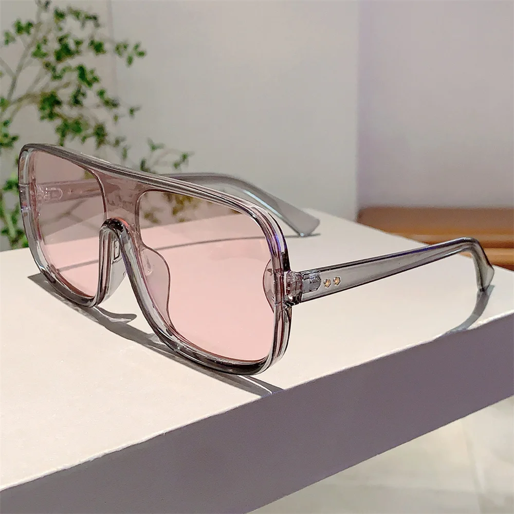 Vintage Men Women Sunglasses Square Shades Unisex Sun Glasses Black Lense UV400