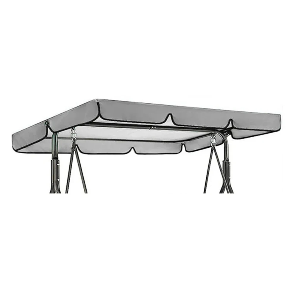 Impermeável ao ar livre Swing Chair Canopy, Resistente ao rasgo e resistente ao desvanecer, Sombra de proteção solar, 190T, Tecido Oxford