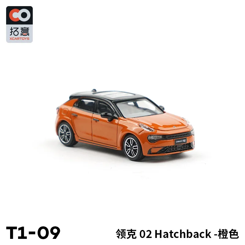 

XCARTOYS 1/64 Lynk & Co 02 хэтчбек, модель автомобиля из сплава, игрушка, праздничный подарок для демонстрации и коллекции