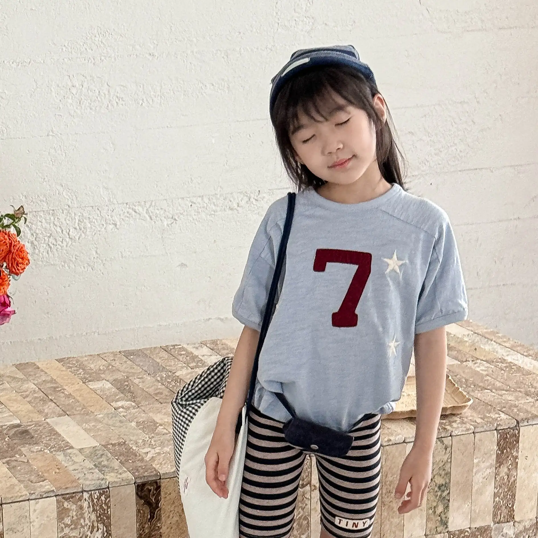 MILANCEL Kinder Sommerkleidung Koreanisches Kinder-T-Shirt Patchwork Raglanärmel Jungen T-Shirts Mädchen Casual Tops 1-6Y – Detail 14