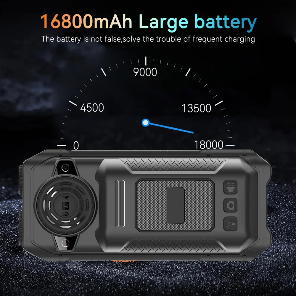 UNIWA M6000 2G Feature Phone Power Bank 2.3Inch FM Radio MP3 Voice Record Torch Cheap Mobile Phone English Keys Button Cellphone 4