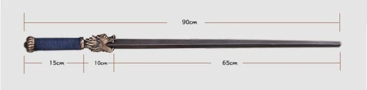 Traditional Shuang Jian Chinese Double Jian Chinese Metalworking Craft
