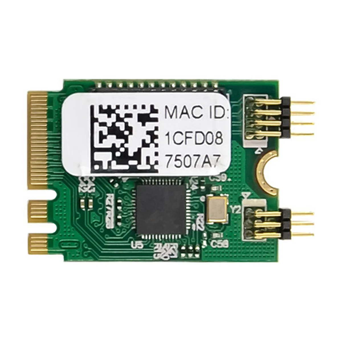 Adaptador de Rede Pci Express Placa Lan Ethernet Controle Industrial Pci Express 5x M.2 a Mais e Key 2.5g Rtl8125b - Imagem 3