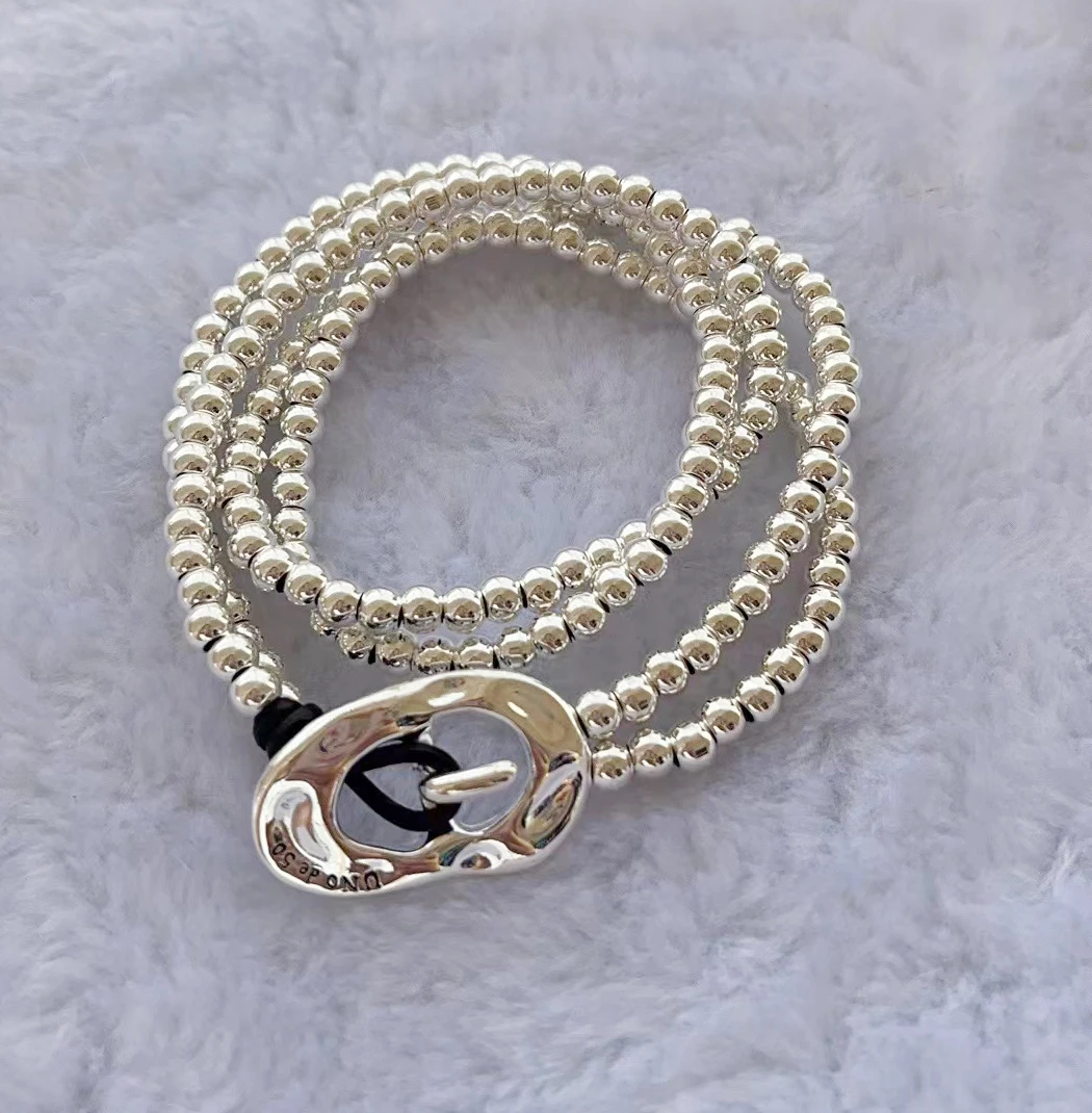 New Fashion UNOde50 Electroplating 925 Simple Exquisite Necklace Women's Holiday Romantic Gift