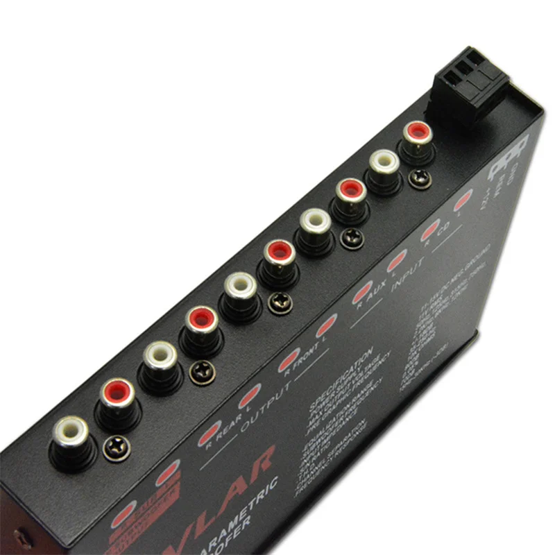 K-771 7 Segment Equalizer Car Audio EQ Tuning Crossover Amplifier DC 12V audio equalizer