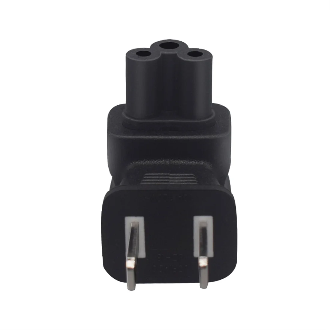 JORINDO 90 degrees US to C5 power plug power line adapter right Angle American standard plug to IEC320 C5 converter Plug Adapter
