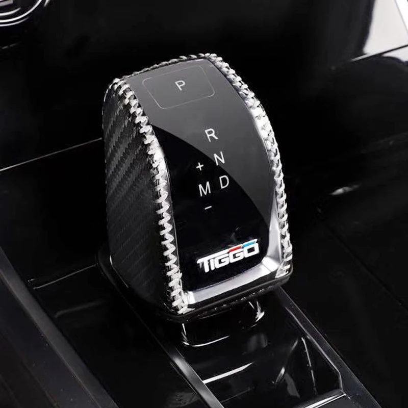 For Chery Tiggo 7 Pro 2023 2022 2021 Gear Lever Cover Shifter Knob Case Fit Gearbox Stick Shift Collars Handle Protector Salon