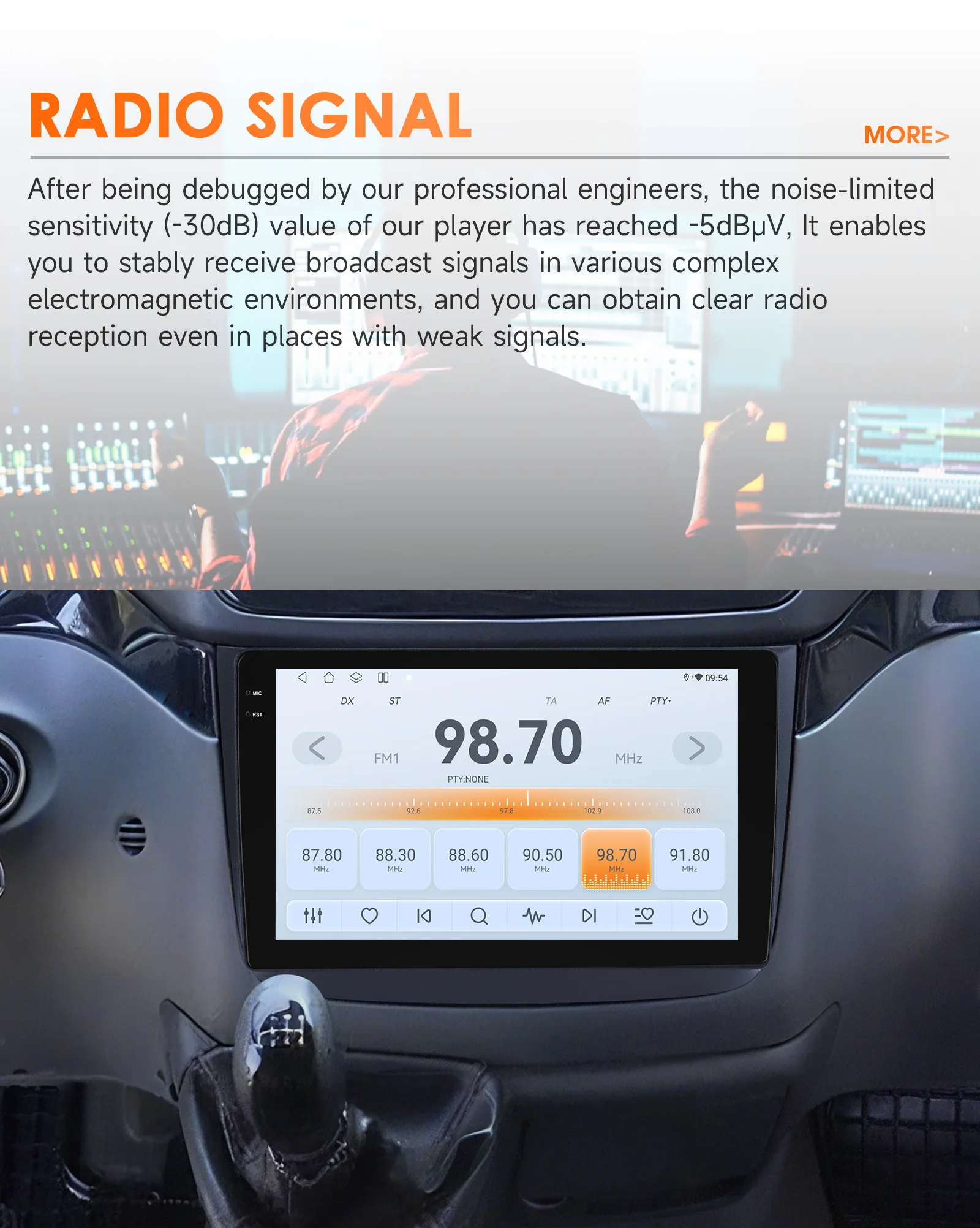 Hizpo Android 14 Autoradio für Mercedes Benz Vito 2 Viano W639 2003–2015 Multimedia-Video-Player GPS Carplay 4G WIFI Autoradio – Detail 21