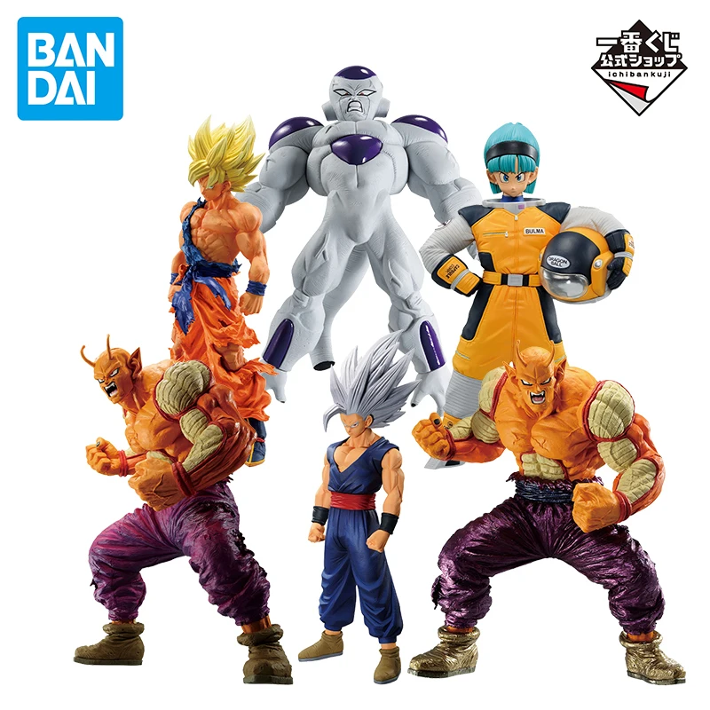 

BANDAI Original Ichiban KUJI Dragon Ball VS Omnibus BRAVE Piccolo Frieza Bulma Anime Figure Collection Model ornament Toy Gift