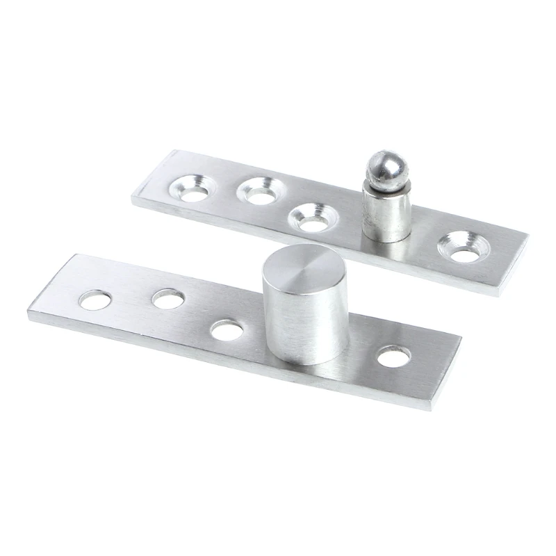 Up Down Shaft Stainless Steel Door Rotating Hinge Pivot 75/100mm 360 Degree DropShipping