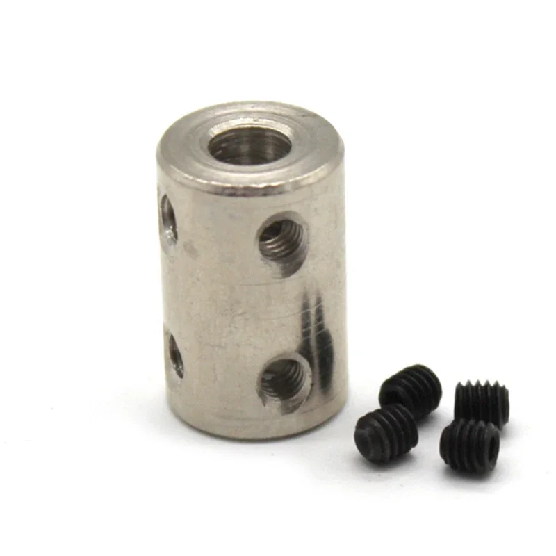 Rigid Shaft Coupling 1pcs 3.17mm/4mm/5mm/6mm/8mm/10mm/12mm CNC Motor Shaft Coupler Motor Connector Sleeve #45 Steel shaft coupler,shaft connector,rigid shaft coupler