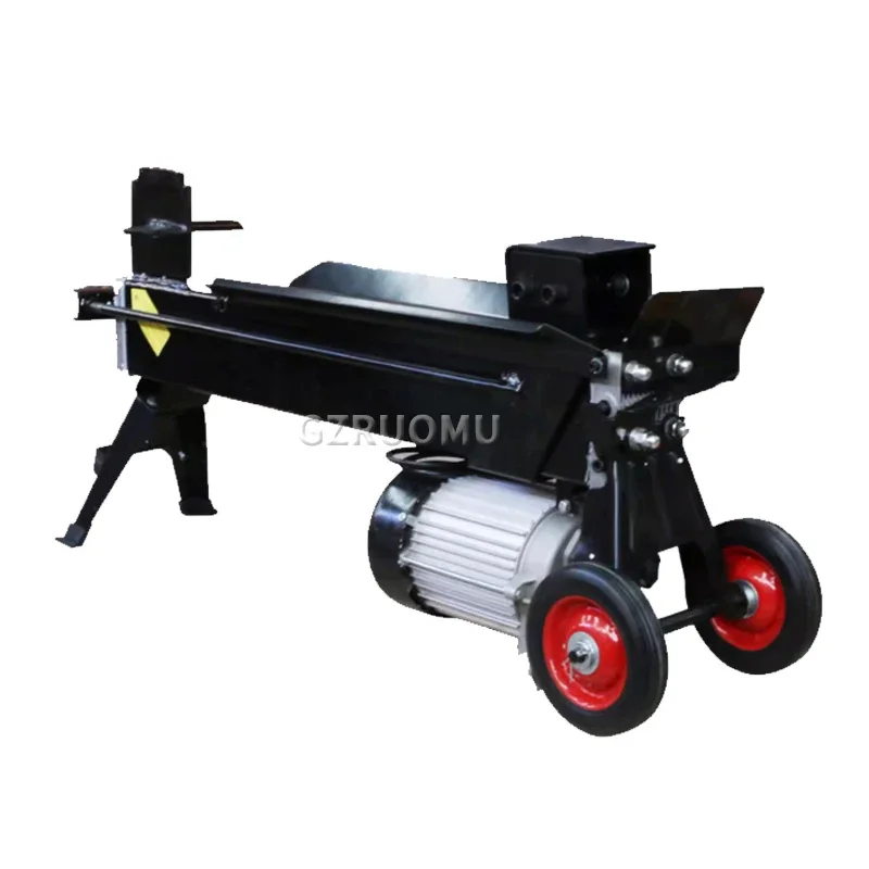 Cross Cutter Head Wood Splitter Electric Professional Wood Chopping Machine Forestry Household Firewood Splitting 8 Ton