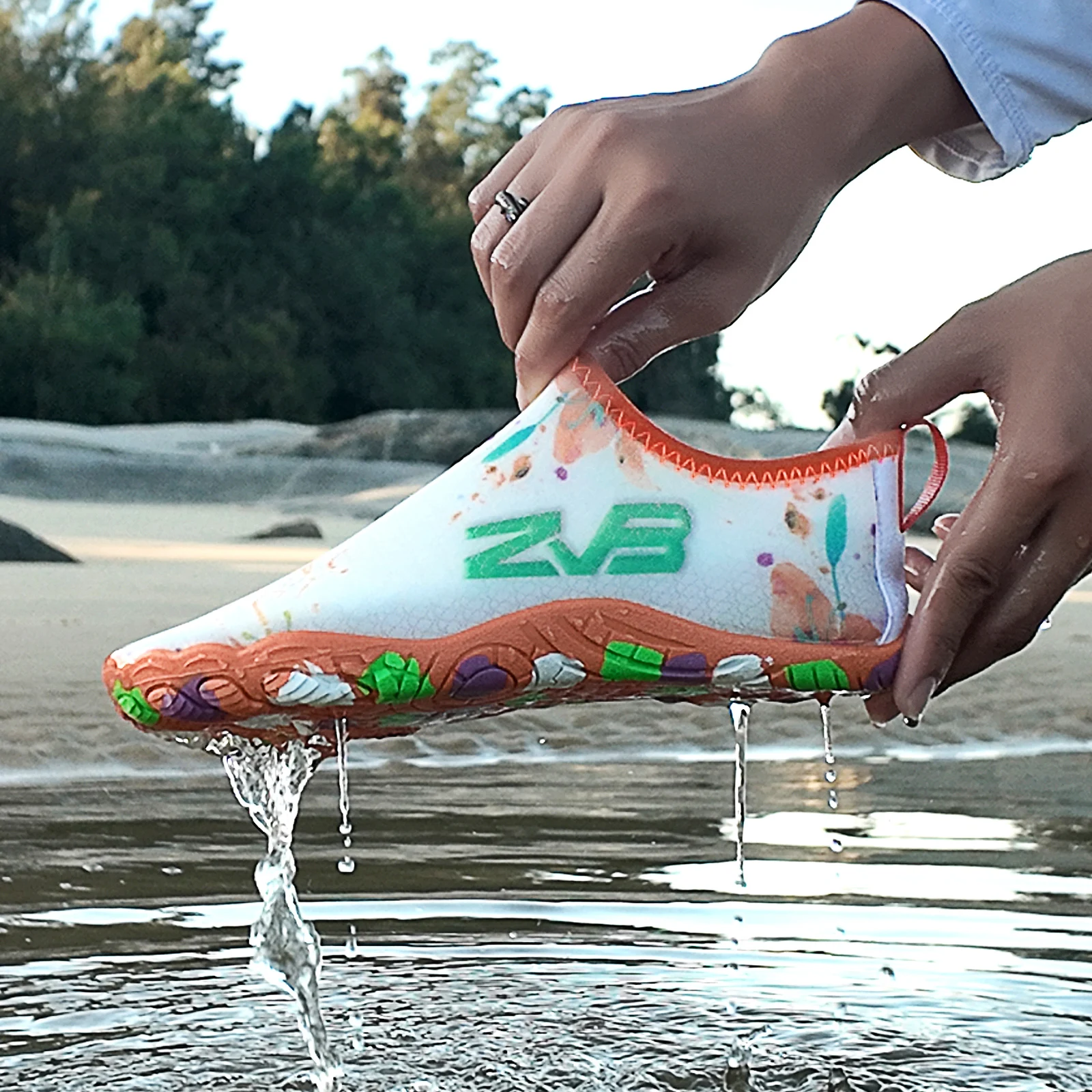 Unisex Quick-Dry Barefoot Water Shoes - Non-Slip Aqua Socks for Beach & Water Activities