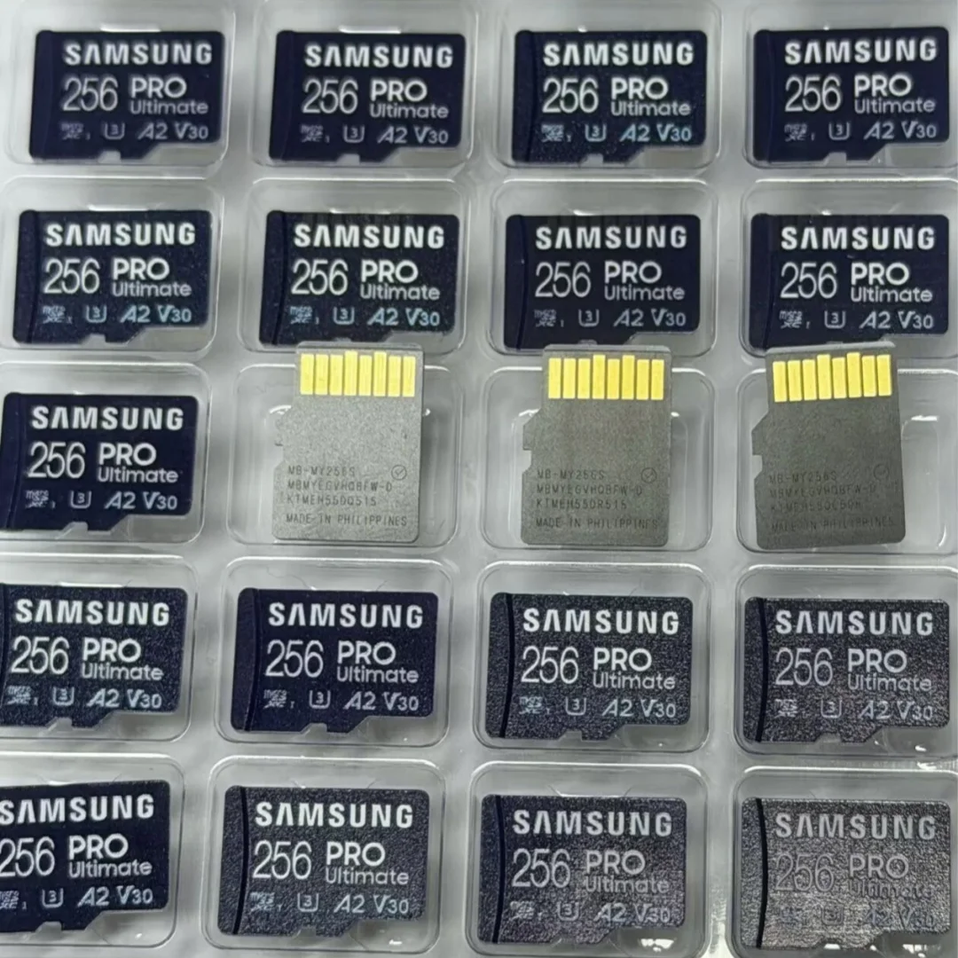 삼성 PRO Ultimate 256GB 마이크로 SD 카드 UHS-I U3 4K V30 A2 200MB/s 읽기 속도 130MB/s 쓰기 속도 메모리 카드 SD 어댑터 포함 특가 판매