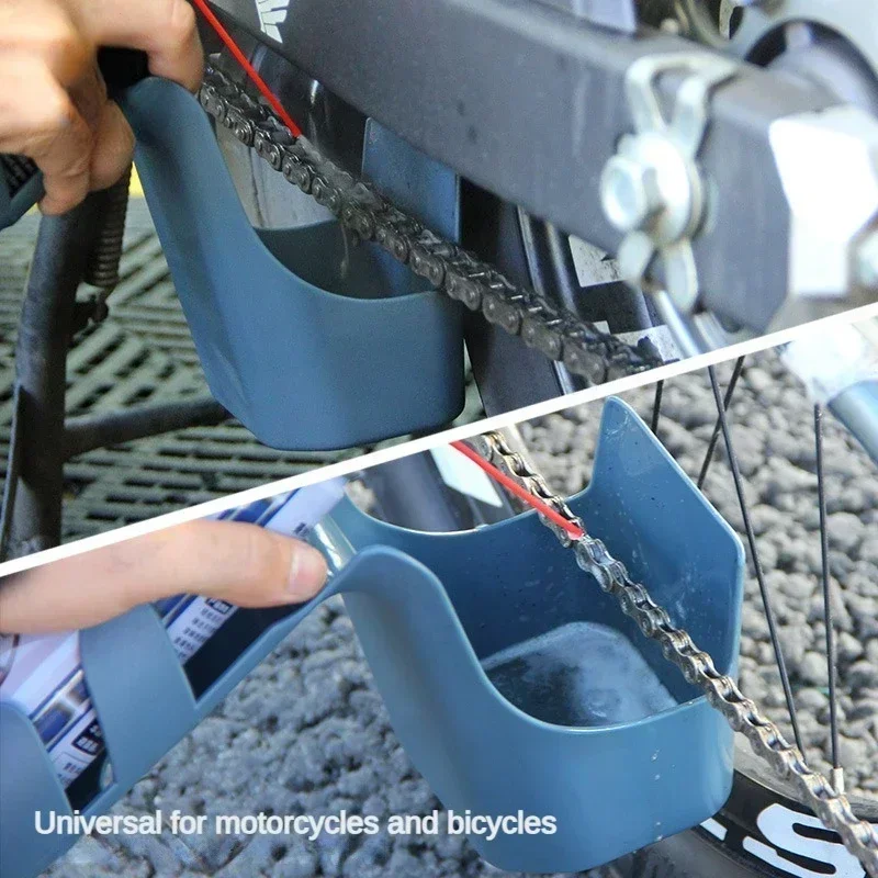 ABS Chain Oil Cleaner Tool Set for Motorcycle Bicycle