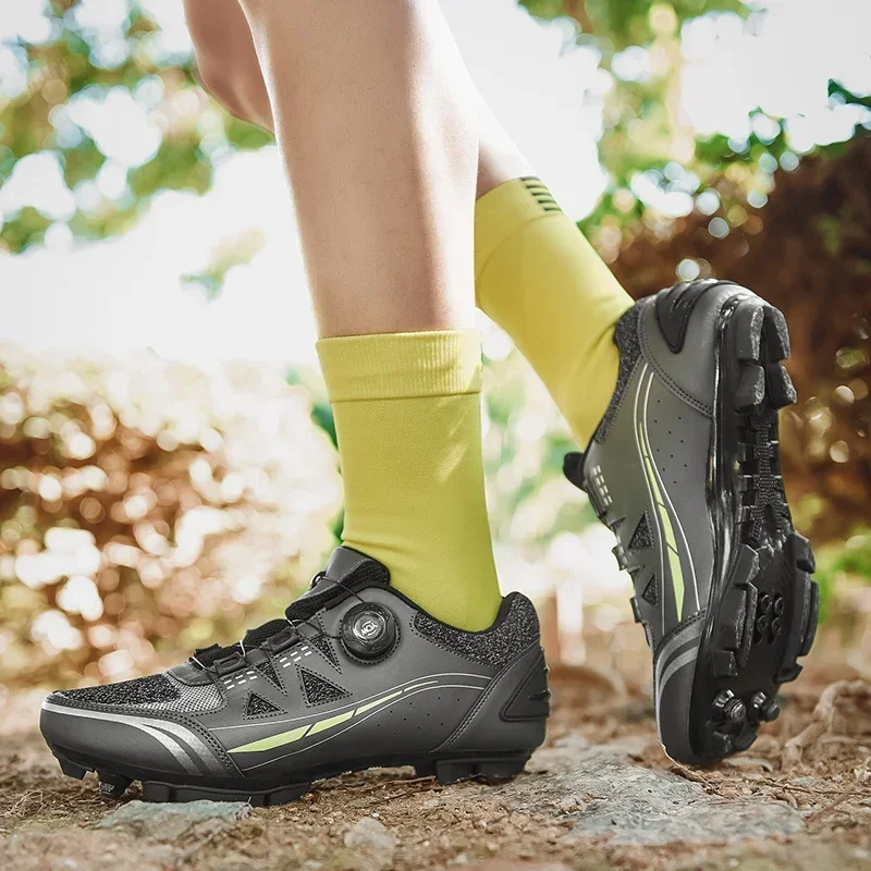 Mtb Men Mountain Footwear Bicycle Outdoor Cycling Sneaker Cycling Shoes Speed Winter Lock Cleat Shoes Bicycle Trekking Shoes 2