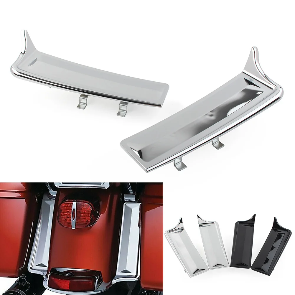 

Motorbike Rear Fender Saddlebag Filler Panels Trim For Harley Touring Electra Glide FLHR FLHTK FLHTCU FLTRU 2014-2022