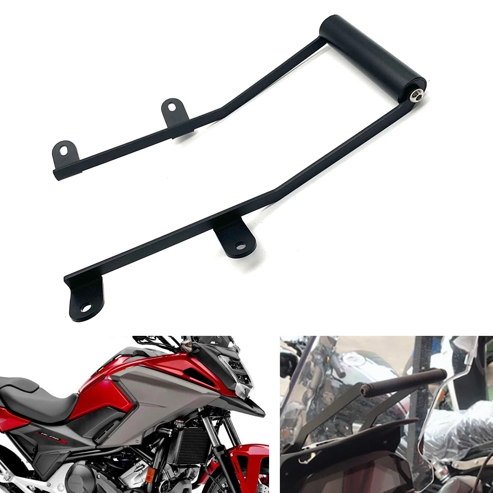 Moto GPS Supporto Navigazione Staffa Piastra Navigazione GPS per NC750X per NC 750X 2016-2019 2017 2018 2019 Supporto Moto Supporto Telefono Cellulare (Misurare : 12mm