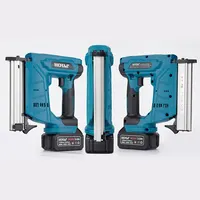 Hormy Cordless F30 Nail Gun Electric Furniture Carpentry Tacker Stapler Woodworking Power Tool Staple Gun For Makita 18V Battery 2