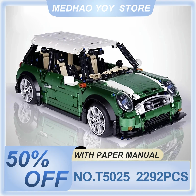 

TGL T5025 MOC Technical Electroplated Metallic Super Car Model 3380pcs Building Blocks Bricks Puzzle Toy Christmas Gifts For Kid