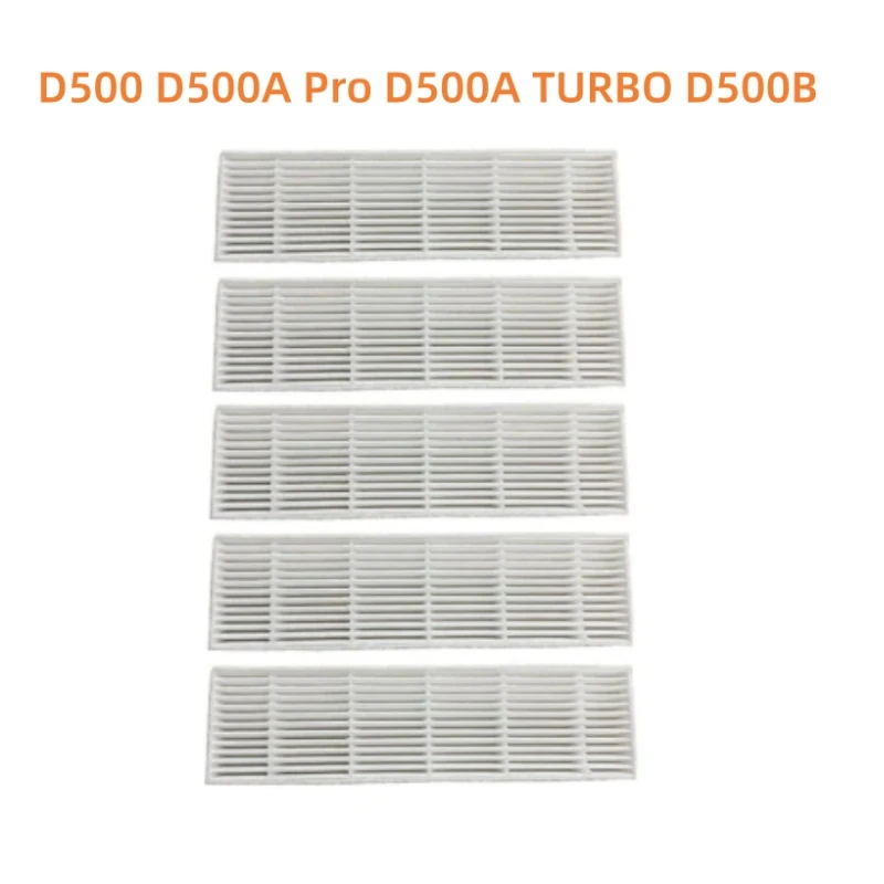 Filtro Hepa para D500 Pro D500a D500a Turbo D500b Peças Sobressalentes para Aspirador Robótico Peças de Reposição Peças