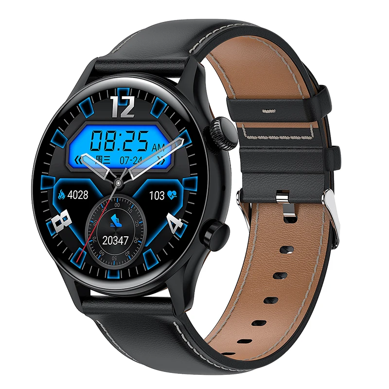 2022 New AMOLED Screen Men Smart Watch Bluetooth Call Watch IP68 Waterproof Sports Fitness Watch For Android IOS Smart Watch Men 
