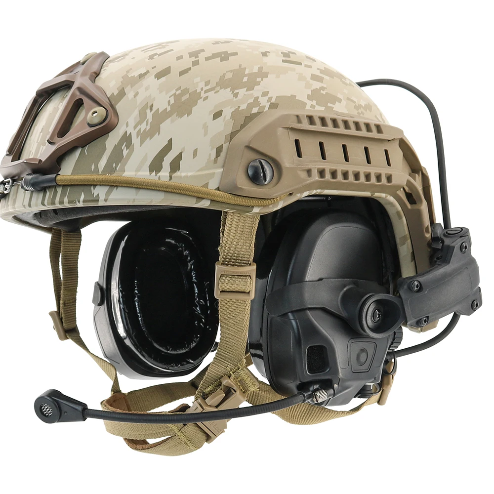 TS TAC-SKY Tactical Helmet ARC Rail Adapter Compatible with FCS AMP / TAC-SKY AMP Headset for Ops-Core FAST / ACH / MICH Helmet