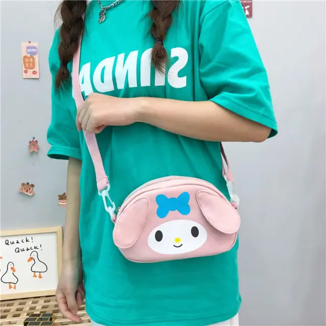 Borsa Bambini Cartoni Borsa A Tracolla Kuromi Per Bambine Con