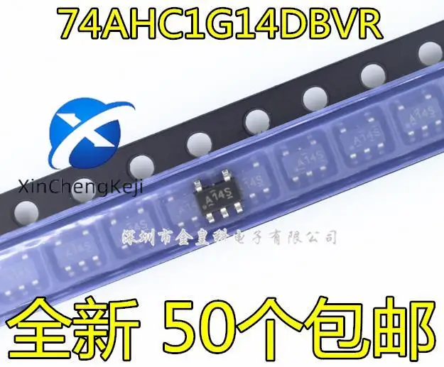 

30pcs original new SN74AHC1G14DBVR SOT23-5 silk screen A14G A14L A143 A14S