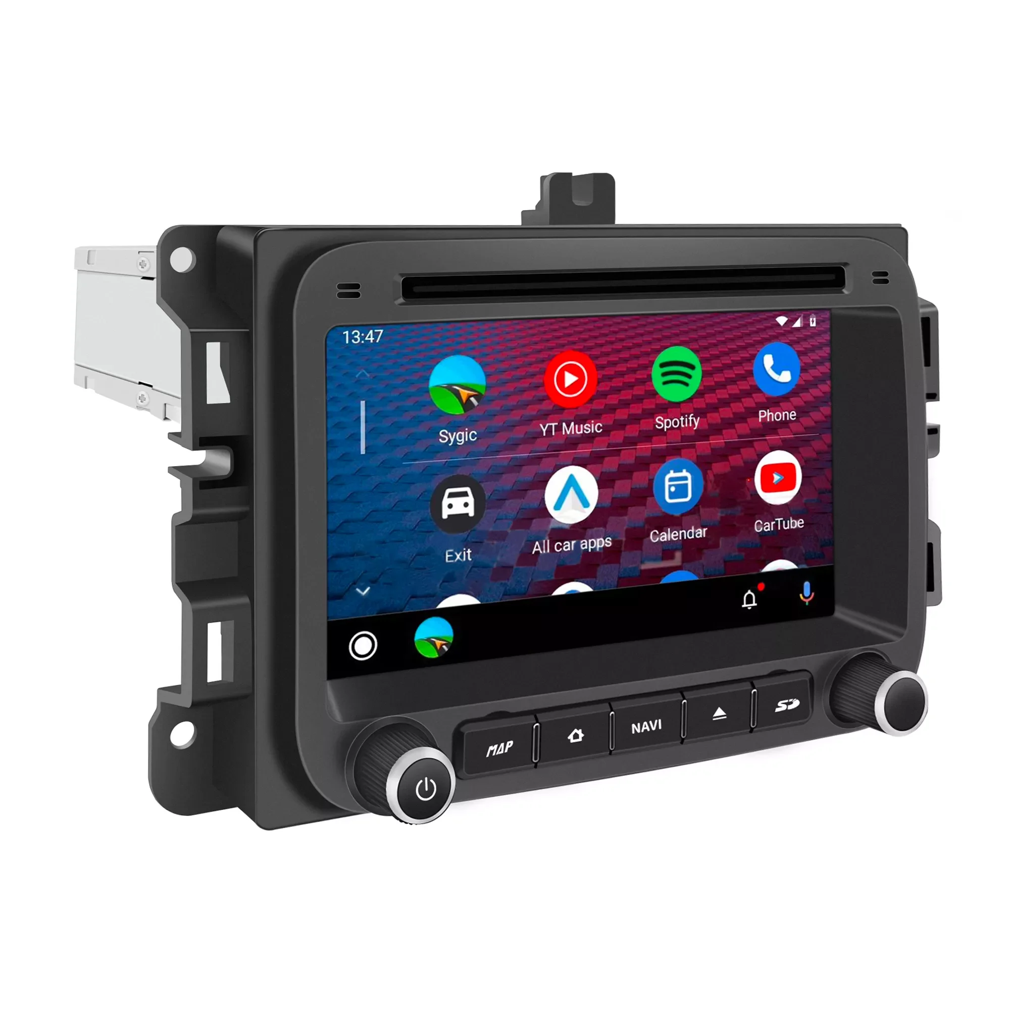 7-Zoll-Upgrade-Touchscreen-Haupteinheit für Jeep Cherokee mit Android 14, kabellosem CarPlay und kabellosem Android Auto – Detail 9