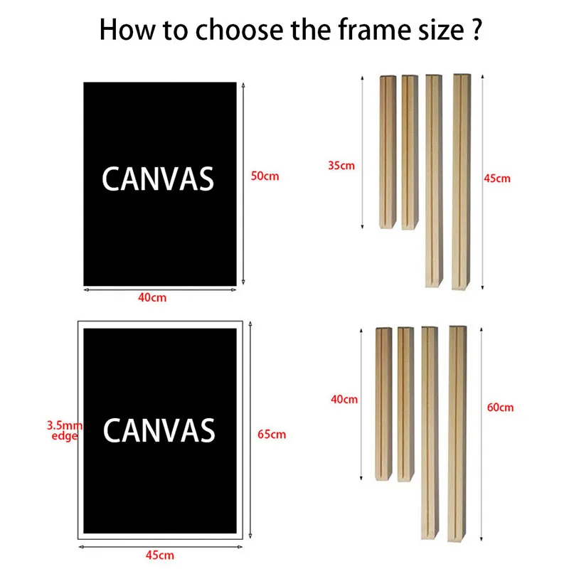  나무가 우거진 사진 프레임 벽에 사진을위한 DIY 나무 그림 프레임, 50x70 60x80 CM, 룸 홈 장식 액자