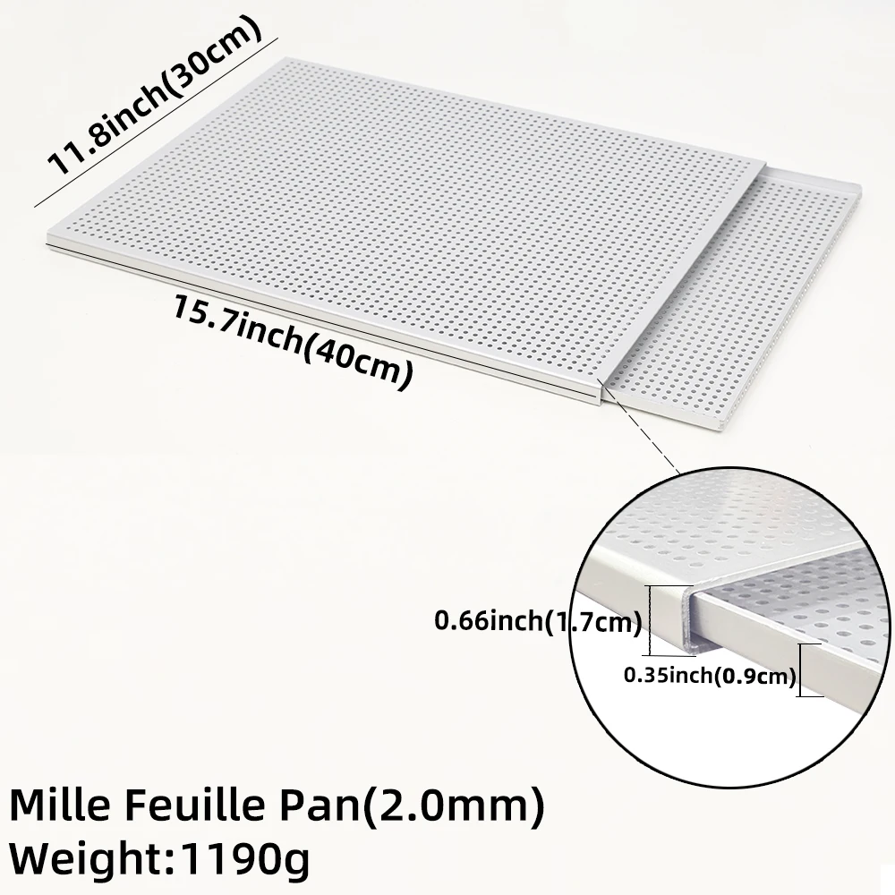 Moule à Gâteau Rectangulaire En émail Blanc - Plaque De Cuisson Antiadhésive Pour Four, 31x21 Cm