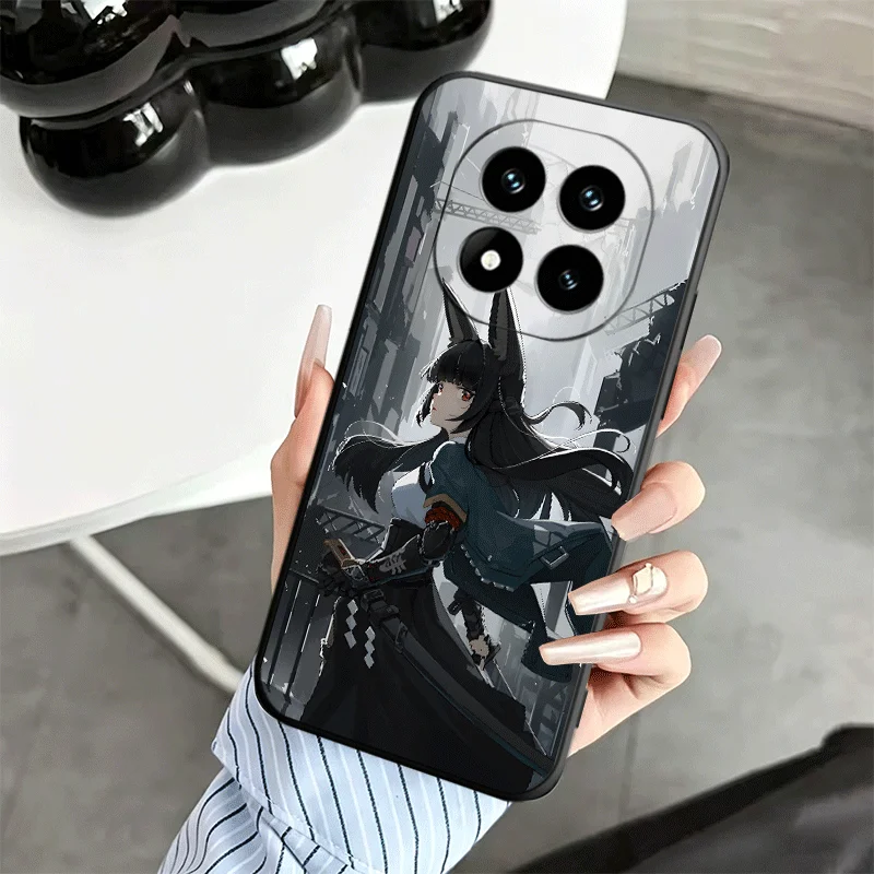 Zenless Zone Zero Hoshimi Miyabi Soft Black Phone Case Cover
