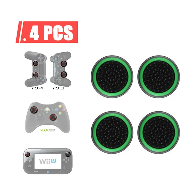 Black Green 4Pcs