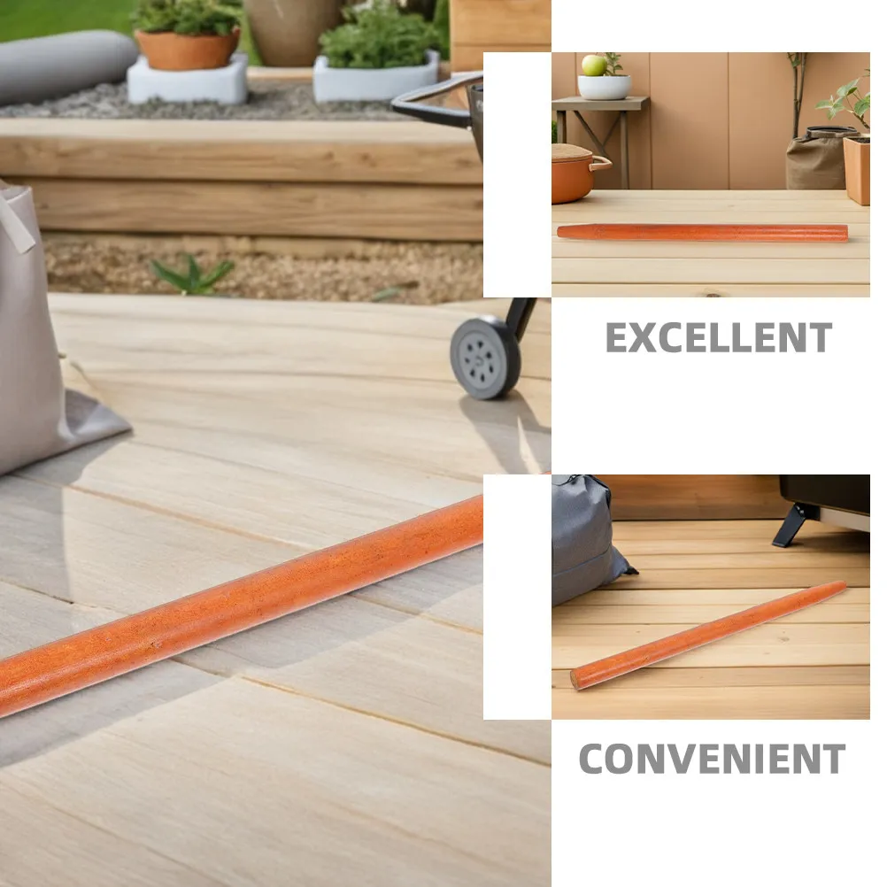 2개입 경재 공구 손잡이, 정원 도구 삽, 삽, 괭이, 농기구용 범용 교체 손잡이, 나무 손잡이