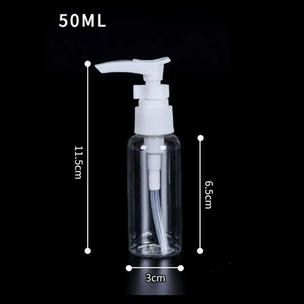 1개 리필 가능한 여행용 로션 스프레이 병 진공 50ml/100ml 디스펜싱 용기 화..