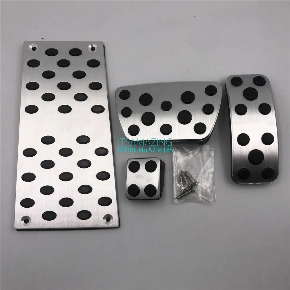 Car Accessories Car Pedals Motorcycle Footrests Pedal Cover Stainless Steel Pedal Cover Car Modified Pedal Kit For LEXUS IS 2006~ Accelerator Brake Footrest Metal Pad Decorative Cover Auto Refitting Accessory